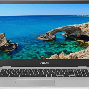 ASUS 2022 Chromebook 17.3 Inch FHD Laptop, Intel Celeron N4500 Up to 2.8Ghz, 4GB DDR4 RAM, 128GB Storage, USB C, Wifi6, 17hours Battery Life, Bluetooth5.2, Webcam, Chrome OS