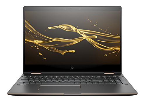 NEW 2018 HP Spectre x360 2-in-1 15.6" 4K UHD Touch-Screen Laptop - Intel i7-8550U, 16GB DDR4, 512GB PCI-e SSD, NVIDIA 2GB GDDR5 MX150, Thunderbolt-Bang & Olufsen Audio, HP Stylus, Dark Ash Silver