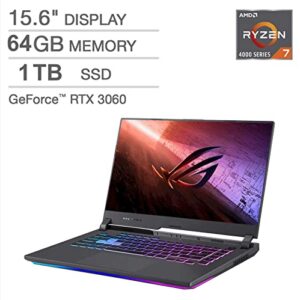 ASUS 15.6" ROG Strix G15 Laptop - AMD Ryzen 7 4800H - GeForce RTX 3060 – Win 11 Home-with HDMI Cable (64GB RAM | 1TB PCIe SSD)