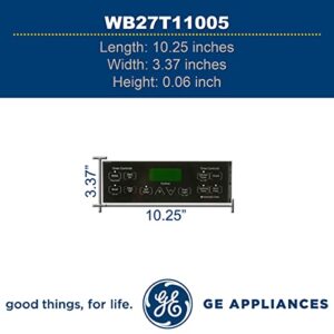 General Electric WB27T11005 Range/Stove/Oven Overlay , Black