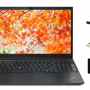 Lenovo ThinkPad E15 Gen 3 15.6" FHD Laptop, AMD Ryzen 7-5700U(up to 4.3 GHz), Octa-Core(8-Cores), 40GB DDR4 RAM, 2TB PCIe SSD, AMD Radeon Graphics, Windows 10/11 Pro, Black, with MTC PC Accessories