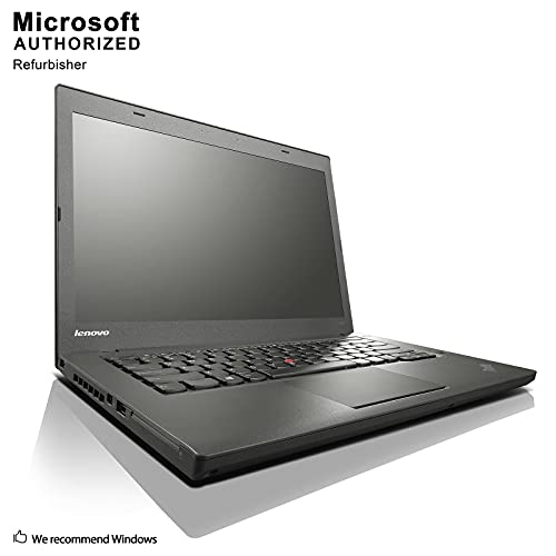 Lenovo Thinkpad T440 Ultrabook, 14 Inch Display, Intel Core 4th Gen i5-4300U 1.9GHz, 8GB RAM, 500GB, USB 3.0, WiFi, Windows 10 Professional (Renewed)