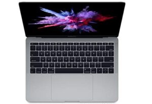 apple macbook pro mpxq2ll/a, 13.3 inch retina display, 2.3ghz intel core i5, 16gb ram, 128gb ssd, space gray (renewed)