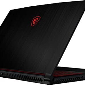 MSI GF63 15.6" FHD Premium Gaming Laptop | Intel 6-Core i5-10500H | 8GB RAM | 256GB SSD | NVIDIA GeForce GTX 1650 Max-Q | Backlit Keyboard | Windows 11 | with HDMI Cable Bundle