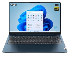 lenovo 2022 newest ideapad5 flagship laptop: 15.6″ fhd anti-glare ips touchscreen, dynamic 4-core intel i7-1165g7, 16gb ram, 512gb ssd, iris xe, wifi-6, backlit-kyb, fp-reader, usb-c, win11h, tf