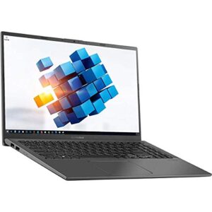 2022 asus vivobook ultra thin and light 15.6” fhd touchscreen laptop intel 11th gen quad-core i5-1135g7 up to 4.2ghz 16gb ram 512gb ssd fingerprint reader backlit keyboard webcam windows 10 tf bundle