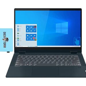 Lenovo IdeaPad Flex 5 14ALC05 14.0" 60Hz Touchscreen FHD Laptop (AMD Ryzen 7 5700U 8-Core, 16GB RAM, 512GB SSD, AMD Radeon, Backlit KYB, Fingerprint, WiFi 6, BT 5.2, Win 11 Home) with Hub
