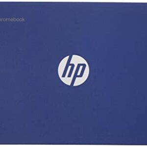 HP Chromebook 11 Laptop, MediaTek MT8183, 4 GB RAM, 64 GB eMMC, 11.6" HD Anti-Glare Screen, Chrome OS, Long Battery Life, USB-C Port, Custom-Tuned Speakers, Small Size(11a-na0090nr, 2022, Indigo Blue)