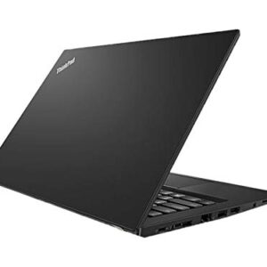2018 Lenovo ThinkPad T480s Windows 10 Pro Laptop - Intel Core i7-8650U, 16GB RAM, 500GB SSD, 14-inch IPS FHD (1920x1080) Matte Display, Fingerprint Reader, Black Color (Renewed)