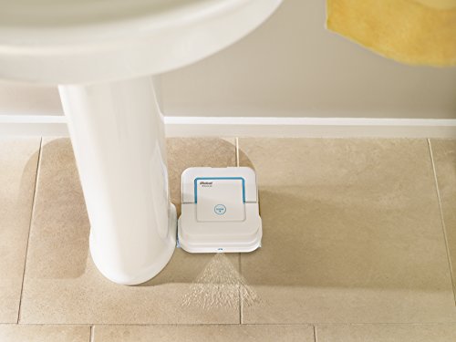 iRobot Braava Jet 240 Superior Robot Mop - App Enabled, Precision Jet Spray, Vibrating Cleaning Head,Wet and Damp Mopping,Dry Sweeping Modes