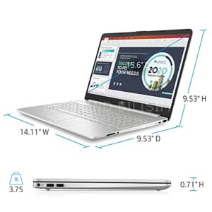 HP 2021 Newest 15.6” HD Screen Laptop, 10th Generation Intel Core i3-1005G1 Dual-Core Processor, 8 GB DDR4 RAM, 256 GB PCIe NVMe M.2 SSD, Intel UHD Graphics, Wi-Fi, Webcam, Windows 10 Home in S Mode