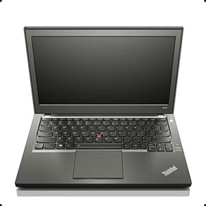 lenovo thinkpad x240 12.5in laptop, core i5-4300u 1.9ghz, 8gb ram, 128gb ssd, windows 10 pro 64bit, webcam (renewed)