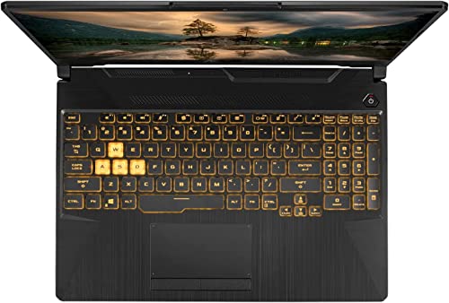ASUS 2022 Latest TUF Gaming A15 15.6" FHD 144Hz Gaming Laptop - AMD Ryzen 7 -6800H -RTX 3050 Ti, DDR5, MUX, RGB Backlit KB, WiFi 6, Gray, Win 11, w/HDMI