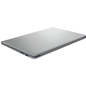 Lenovo Newest IdeaPad 1 15 15.6" Laptop Computer, AMD Athlon Silver 3050U Processor, 12GB DDR4 RAM, 128GB eMMC + 512GB SSD, WiFi 6, Bluetooth 5.0, Type-C, Cloud Grey, Windows 11 S, iPuzzl HDMI Cable