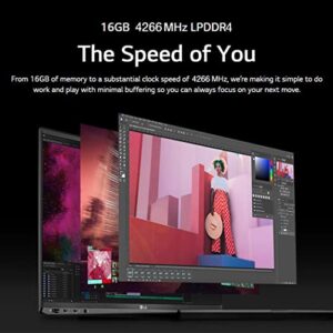 LG Gram 17inch 2022 Laptop| Intel Core i7-1195G7 Intel Evo Laptop Windows11| WQXGA IPS Display| WiFi 6| Backlit Keyboard| Thunderbolt 4 USB Type C| HDMI Cable (16GB RAM| 1TB PCle SSD)