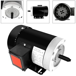 1HP Electric Motor 1725 RPM General Purpose Three Phase Motor 56C Frame 5/8“ Shaft Diameter Rolled Steel Shell 60HZ 230V/460V TEFC