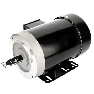 1HP Electric Motor 1725 RPM General Purpose Three Phase Motor 56C Frame 5/8“ Shaft Diameter Rolled Steel Shell 60HZ 230V/460V TEFC