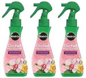 scotts miracle-gro orchid plant food mist (orchid fertilizer), 8 oz. (3 pack 8 oz)