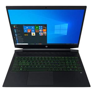 HP Pavilion 16.1" Full HD (1920x1080) Gaming Laptop - 10th Gen Intel Core i7-10750H 6-Core up to 5.00 GHz CPU, 32GB DDR4 RAM, 2TB Solid State Drive, NVIDIA GeForce GTX 1660Ti Max-Q, Windows 10 Pro