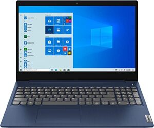 lenovo ideapad 3 15.6″ hd (1366×768) touchscreen laptop, intel core i5-10210u, 1.6ghz, 8gb ram, 512gb ssd, windows 10 home, abyss blue