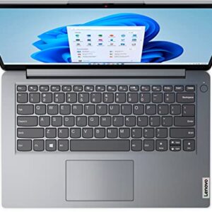 Lenovo 2022 Newest 14" HD Laptop Computer for Business Student, Dual-Core Intel Celeron N4020 (Upto 2.8GHZ), 4GB RAM, 64GB eMMC, WiFi, Bluetooth, Webcam, 10+ Hours Battery, Win 11S (Renewed)