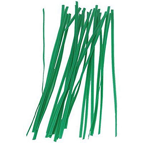 Bond Manufacturing Miracle- Gro Twist Ties, 8 inch, Green (100 Pack)