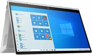 hp envy x360 15.6-inch fhd touchscreen 512gb ssd, i5-1135g7 2-in-1 laptop (8gb ram, sd card reader, intel iris xe graphics, windows 11 ) silver, 15-ed1055wm