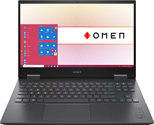 HP - OMEN Gaming 15.6" Laptop - AMD Ryzen 7 - 8GB Memory - NVIDIA GeForce GTX 1660 Ti - 512GB SSD - Mica Silver