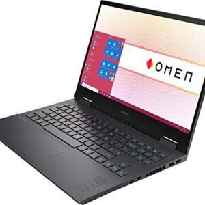 HP - OMEN Gaming 15.6" Laptop - AMD Ryzen 7 - 8GB Memory - NVIDIA GeForce GTX 1660 Ti - 512GB SSD - Mica Silver