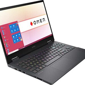 HP - OMEN Gaming 15.6" Laptop - AMD Ryzen 7 - 8GB Memory - NVIDIA GeForce GTX 1660 Ti - 512GB SSD - Mica Silver