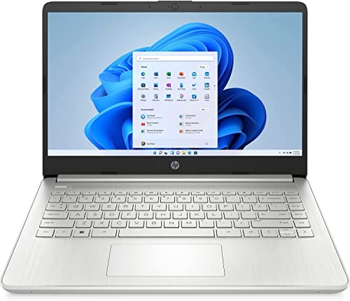 HP Laptop 14-DQ5043CL 14" Full HD, Intel Core i3-1215U, Intel UHD Graphics, 8GB DDR4 RAM, 512GB SSD Storage, Windows 11 Home, Natural Silver (Renewed)