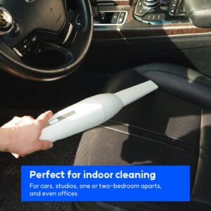 Bluefeel Handheld Cordless Lightweight Portable Vacuum Cleaner - High Power Suction 15000Pa | Innovative Home Car Office for Hair Dandruff Dust Crumbs Pollen Cleaning