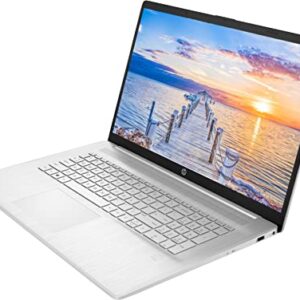 HP 17z 17.3" HD+ Touchscreen Laptop, AMD Ryzen 5 5625U Processor, 16GB DDR4 RAM, 256GB PCIe SSD, HDMI, Webcam, Fingerprint Reader, Wi-Fi 6, Windows 11 Home, Silver