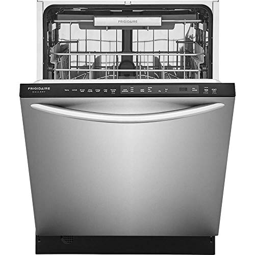 Frigidaire FGID2479SF 24" Energy Star Fully Integrated Built-In Dishwasher with 14 Place Settings 7 Wash Cycles Cycle Complete LED Floor Beam Indicator and EvenDry Drying System in Stainless Steel