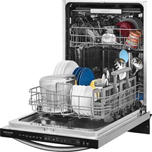 Frigidaire FGID2479SF 24" Energy Star Fully Integrated Built-In Dishwasher with 14 Place Settings 7 Wash Cycles Cycle Complete LED Floor Beam Indicator and EvenDry Drying System in Stainless Steel