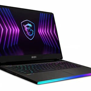 MSI Raider GE77HX 12UGS Gaming & Entertainment Laptop (Intel i7-12800HX 16-Core, 32GB DDR5 4000MHz RAM, 2TB PCIe SSD, GeForce RTX 3070 Ti, 17.3" 240Hz 2K Quad HD (2560x1440), Win 11 Pro) (Renewed)