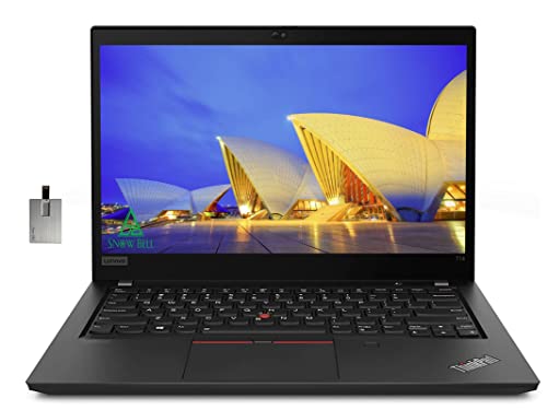 Lenovo 2022 Thinkpad T14 14" WQXGA FHD IPS 300 nits Business Laptop, Intel Core i5-1235U (Beats i7-1165g7), 16GB RAM, 512GB PCIe SSD, Backlit Keyboard, Windows 10 Pro, Black, 32GB USB Card