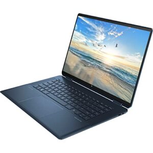 HP Spectre x360 2-in-1 Laptop, 16" 3K+ (3072 x 1920) Touchscreen, 12th Gen Intel Core i7-12700H 14-Core Processor, 16GB RAM, 2TB SSD, Backlit Keyboard, Windows 11 Home, MPP 2.0 Tilt Pen Included