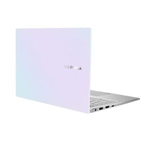 asus vivobook s13 thin and light laptop, 13.3 fhd display, intel core i5-1035g1 cpu, 8gb lpddr4x ram, 512gb pcie ssd, windows 10 home, fingerprint reader, dreamy white, s333ja-ds51-wh (renewed)