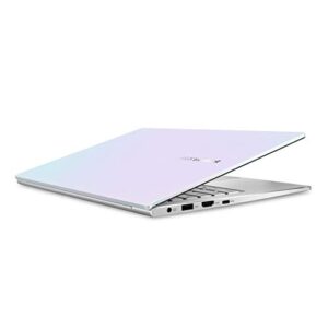 ASUS VivoBook S13 Thin and Light Laptop, 13.3 FHD Display, Intel Core i5-1035G1 CPU, 8GB LPDDR4X RAM, 512GB PCIe SSD, Windows 10 Home, Fingerprint Reader, Dreamy White, S333JA-DS51-WH (Renewed)