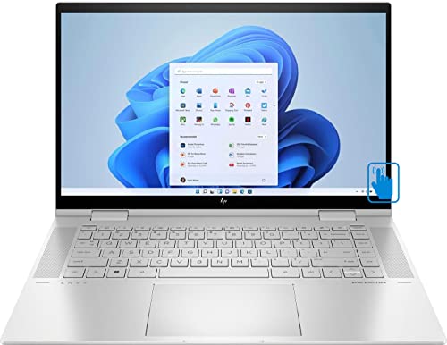 HP 2022 Newest Envy X360 15.6" FHD IPS Touchscreen 2-in-1 Laptop (Intel i7-1195G7 4-Core, 64GB RAM, 1TB PCIe SSD, Intel Iris Xe, Backlit KYB, WiFi 6, BT 5.2, HD Webcam, Win 11 Pro) w/ Hub