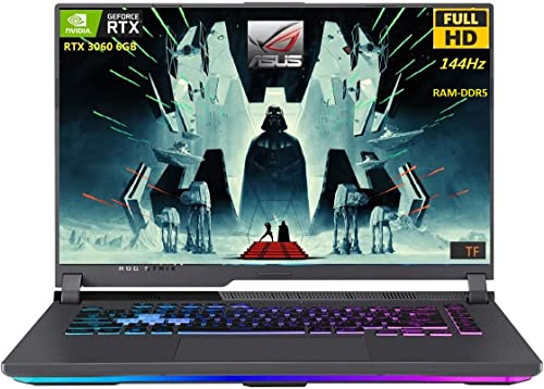 ASUS Latest ROG Strix Premium G15 Series Gaming Laptop, 15.6” 144Hz IPS FHD Display, 6GB NVIDIA RTX 3060, 8-Core AMD Gaming Ryzen 7-4800HX, 64GB DDR5, 4TB SSD, Wi-Fi6, Backlit RGB-KYB, Win11H, T.F