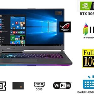 ASUS Latest ROG Strix Premium G15 Series Gaming Laptop, 15.6” 144Hz IPS FHD Display, 6GB NVIDIA RTX 3060, 8-Core AMD Gaming Ryzen 7-4800HX, 64GB DDR5, 4TB SSD, Wi-Fi6, Backlit RGB-KYB, Win11H, T.F