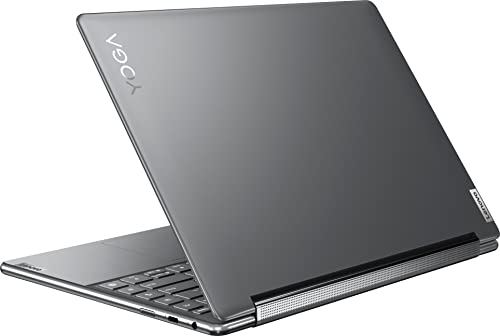 Lenovo Latest Yoga 9i, 12th Gen i7-1260P, 14" FHD (1920 x 1200) IPS, Anti-Glare, Touch, 400 nits,16 GB DDR5, 512 GB SSD, 1080P Camera, Pen 2, 3.3 lbs, Win 11 - Strom Grey (82LU004CUS)
