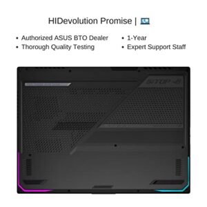 HIDevolution [2022] ASUS ROG Strix Scar 17 SE G733CX 17.3" WQHD 240Hz, 1.7 GHz i9-12950HX, RTX 3080 Ti, 64 GB 4800MHz RAM, 2 TB PCIe SSD