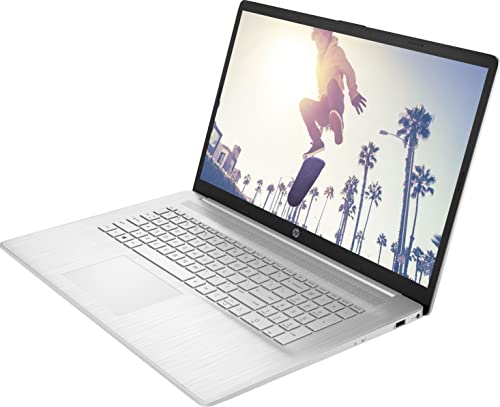 HP 2022 Newest 17.3" HD+ Display Laptop, 11th Gen Intel i3-1115G4(Up to 4.1GHz, Beat i5-1035G7), 16GB DDR4 RAM, 1TB HDD+256GB PCIe SSD, Bluetooth, Webcam, W/ HDMI Cable, Windows 11, Silver