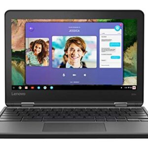 Lenovo 300e Chromebook 2nd Gen 82CE0000US 11.6" Touchscreen 2 in 1 Chromebook - HD - 1366 x 768 - AMD A-Series A4-9120C Dual-core (2 Core) 1.60 GHz - 4 GB RAM - 32 GB Flash Memory - Black