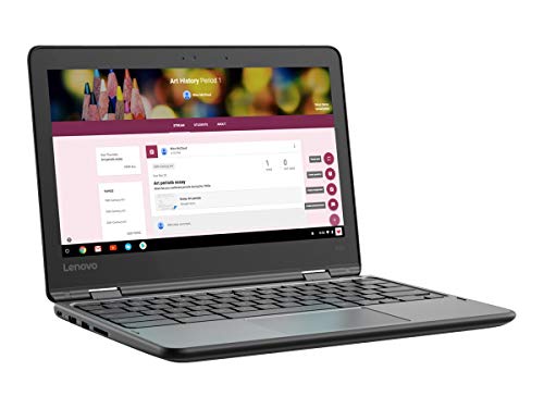 Lenovo 300e Chromebook 2nd Gen 82CE0000US 11.6" Touchscreen 2 in 1 Chromebook - HD - 1366 x 768 - AMD A-Series A4-9120C Dual-core (2 Core) 1.60 GHz - 4 GB RAM - 32 GB Flash Memory - Black