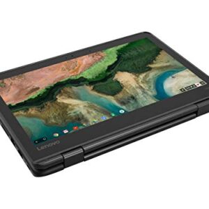 Lenovo 300e Chromebook 2nd Gen 82CE0000US 11.6" Touchscreen 2 in 1 Chromebook - HD - 1366 x 768 - AMD A-Series A4-9120C Dual-core (2 Core) 1.60 GHz - 4 GB RAM - 32 GB Flash Memory - Black