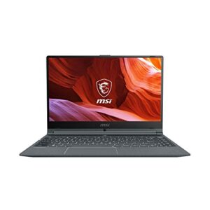 msi modern 14 ultra thin and light professional laptop: 14″ fhd 1080p, intel core i5-10210u, uma, 8gb, 512gb ssd, win10, carbon gray (a10m-1052)